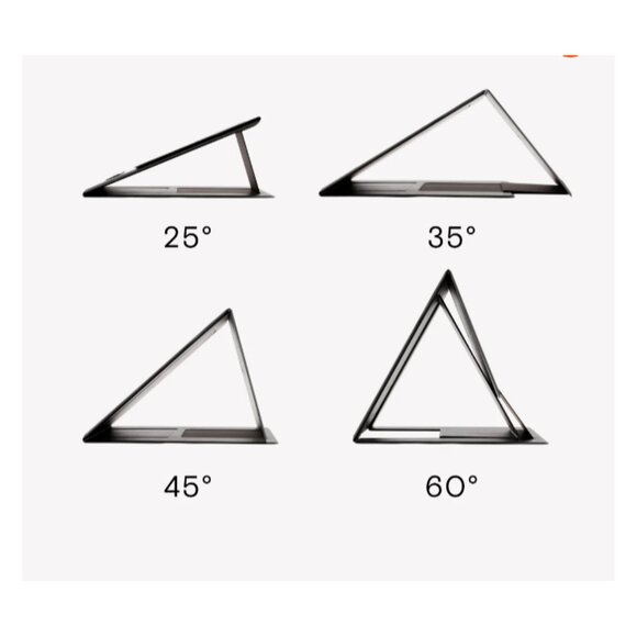 MOFT MOFT-Z Foldable 5-in-1 Sit-Stand Laptop Desk, Black - Picture 5 of 17